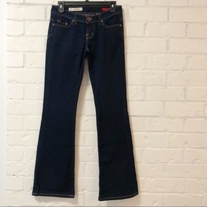 Express - Slim W10 Low Rise Flare Leg Jeans